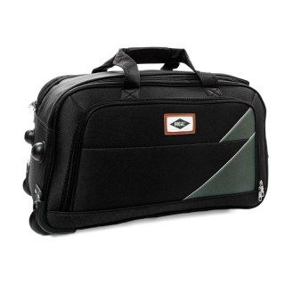 Čierna cestovná taška s kolieskami "Pocket" - veľ. S, M, L, XL