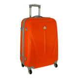 Oranžový plastový cestovný kufor "Tour" - veľ. XL