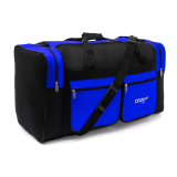 Modro-čierna veľká cestovná taška na rameno "Giant" - veľ. XL, XXL