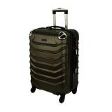 Čierny škrupinový cestovný kufor "Premium" - veľ. XL