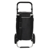 Čierny nastaviteľný termo vozík na nákup “Master“