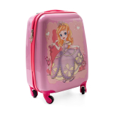 Ružový kufor pre deti "Princess" - veľ. M