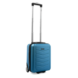 Tyrkysový malý odolný kabínový kufor "Armor" - veľ. S