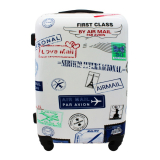 Farebný škrupinový cestovný kufor "First Class" - 3 veľkosti