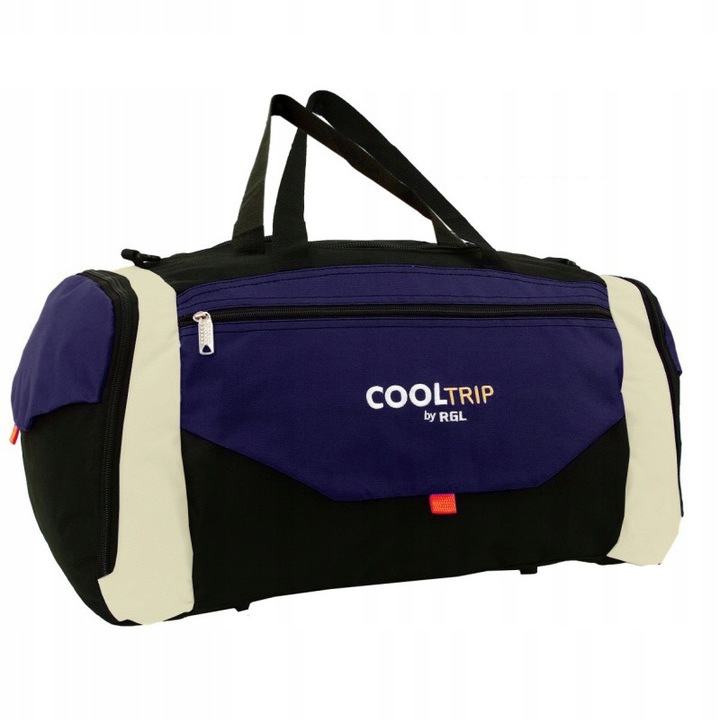 Modro-čierna cestovná taška na rameno "Packer" - veľ. XL