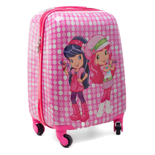 Ružový kufor pre deti "Singers" - veľ. M