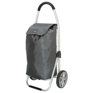Sivý prémiový nákupný vozík na kolieskach “Aluman“
