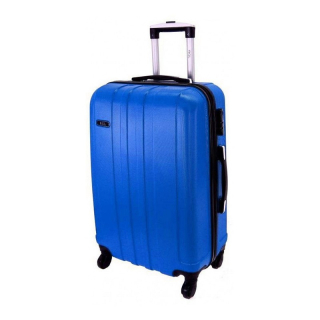 Modrý odolný kufor do lietadla "Stronger" - veľ. M