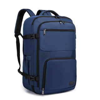 Tmavomodrý objemný cestovný batoh do lietadla "Explorer" - veľ. XL
