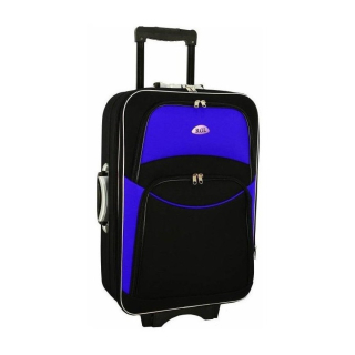 Modro-čierny nepremokavý cestovný kufor "Standard" - 3 veľkosti